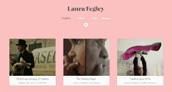 Desktop Screenshot of laurafegley.com